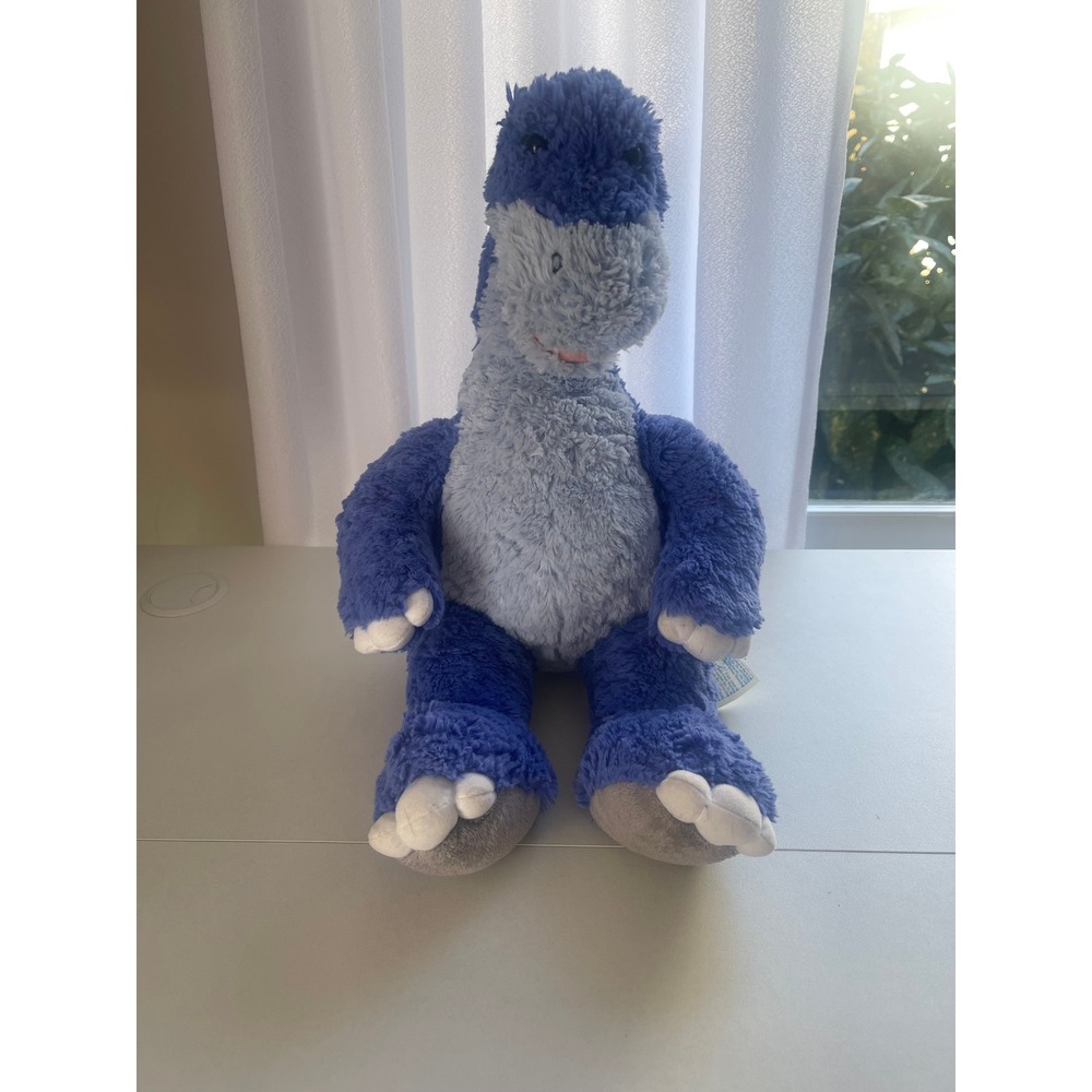 Build a Bear Workshop Dinosaur Plush Stuffed Animal Blue Long Neck Toy‎
